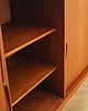 komody Highboard tekowy, duński design, lata 70, producent: Omann Jun 8