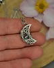 wisiory Wisiorek księżyc błękitny topaz wire wrapping 3
