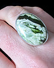 pierścionki srebrne Pierścionek chalcedon chromowy 3