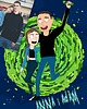 plakaty Plakat Rick & Morty portret  +  WYDRUK A2 1
