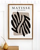 plakaty Plakat Matisse black leaf 3