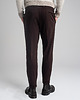 spodnie męskie Spodnie prossedi brązowe slim fit 2