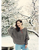 swetry damskie  Sweter handmade moher z wełną 4