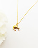 złote naszyjniki Naszyjnik kiwi necklace, ptak kiwi 1