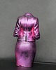 figurki i rzeźby Rzeźba kobieta w fioletowym kostiumie wys. 12 cm 3