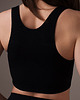 biustonosze damskie Biustonosz bez fiszbin Body komfort 007BD czarny 3