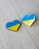 broszki Wspieramy UKRAINĘ! Przypinka lub magnes serce z flagą Ukrainy 5