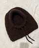 czapki damskie Czekoladowa balaclava 4