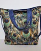 torby na ramię Torba hobo XXL - print pawie pióra 1