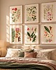grafiki i ilustracje Ilustracje botaniczne vintage grafiki kwiaty do kuchni 3