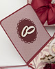 kartki scrapbooking 40 rocznica ślubu, rubinowe gody, exploding box, kartka 3d 5