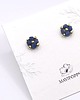 kolczyki z kamieniami Kolczyki sztyfty sodalit 2