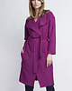 płaszcze damskie Płaszcz, PA101 amarant 1