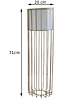 kwietniki Kwietnik metalowy stojący GOLD Design LOFT 71cm 3