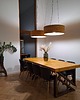 lampy wiszące Lampa wisząca LEEA - HANGING OAK  60 cm. Klosz fornir dąb. 1