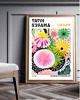 plakaty PLAKAT dekoracyjny kwiaty Yayoi Kusama,  poster 1