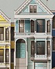 plakaty Plakat Painted Ladies, San Francisco, California 1