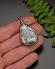 wisiory Wisiorek agat opal dendrytowy, wire wrapping stal chirurgiczna 4
