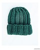 czapki damskie Czapka beanie  z wełną w kolorze szmaragdowym 2