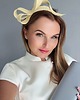 fascynatory Fascynator ELZA pastelowy ŻÓŁTY - MAŚLANY / oraz inne kolory 3