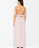 sukienki maxi damskie Elegancka sukienka maxi z wycięciem na plecach i wiązaniem - M483 1