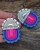 kolczyki soutache Etniczne i kolorowe kolczyki soutache 3