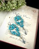 kolczyki soutache Mroźna Wiosna Kolczyki sutasz 2