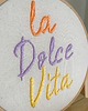 Ozdoby na ścianę Ramkotamborek La Dolce Vita 1