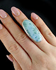 pierścionki srebrne Larimar 1