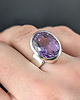 pierścionki srebrne Pierścionek Sułtański  z ametystem 4