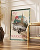plakaty Plakat U nas w Warszawie - Znaczek Pocztowy 1