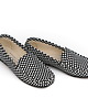 półbuty damskie Skórzane mokasyny Zapato model 001 czerwona szachownica czarna szachownica 1