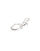 kolczyki srebrne Kolczyki srebrne WAVES Circle asymmetrical / silver earrings 5