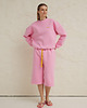 bluza bez kaptura damska Bluza JOHN flamingo 3