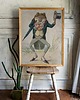 grafiki i ilustracje Pan żaba ilustracja vintage, obrazek do pokoju dziecka, 5