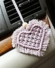 makramy Obręcz serce do makramy 6x6cm 100szt Makrama serce 1
