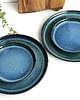 patery i talerze Zestaw ceramiczny dla dwojga talerz miska talerzyk 3