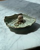 pojemniki na biżuterię Podstawka na Biżuterię Palo Santo Ceramiczna Muszelka Mermaid Green 2
