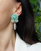 kolczyki soutache Małe etniczne kolczyki soutache 1