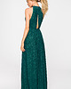 sukienki maxi damskie Suknia z dekoltem typu halter-szmaragdowa(M-721) 3