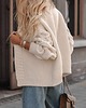swetry damskie  Sweter OOH BUBBLE  BEIGE 1
