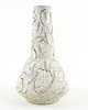 wazony Wazon ceramiczny studio pottery z organiczną fakturą szkliwa, Dania, lata 70. 2
