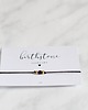 bransoletki na sznurku LUTY - FEBRUARY Birthstone Bracelet 1
