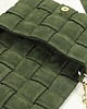 torby na ramię Torebka Zamszowa RUBBY M moss green GOLD 4