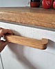 gałki do mebli Uchwyty meblowe z drewna, dębowe, dąb 160mm 3
