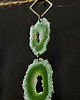 kolczyki - inne Kolczyki Green Stone 3