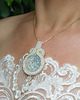 komplet biżuterii Ślubny komplet  biżuterii soutache 6
