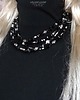 korale Długi naszyjnik Boho z onyksem i bali oryginalny prezent handmade 3