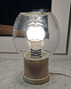 lampy stołowe Modernistyczna lampka nocna, Massive Belgia, lata 70. 1