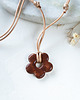 wisiory Porcelanowy naszyjnik FLOWER POWER 1
